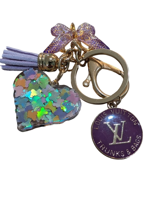 Authentic Louis Vuitton Trunks & Bags Charm, Dark purple - Picture 7 of 10